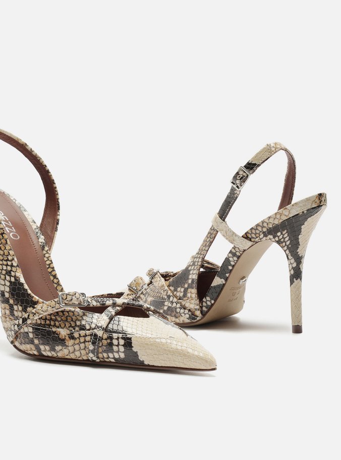 Scarpin Animal Print Salto Alto New Amélia