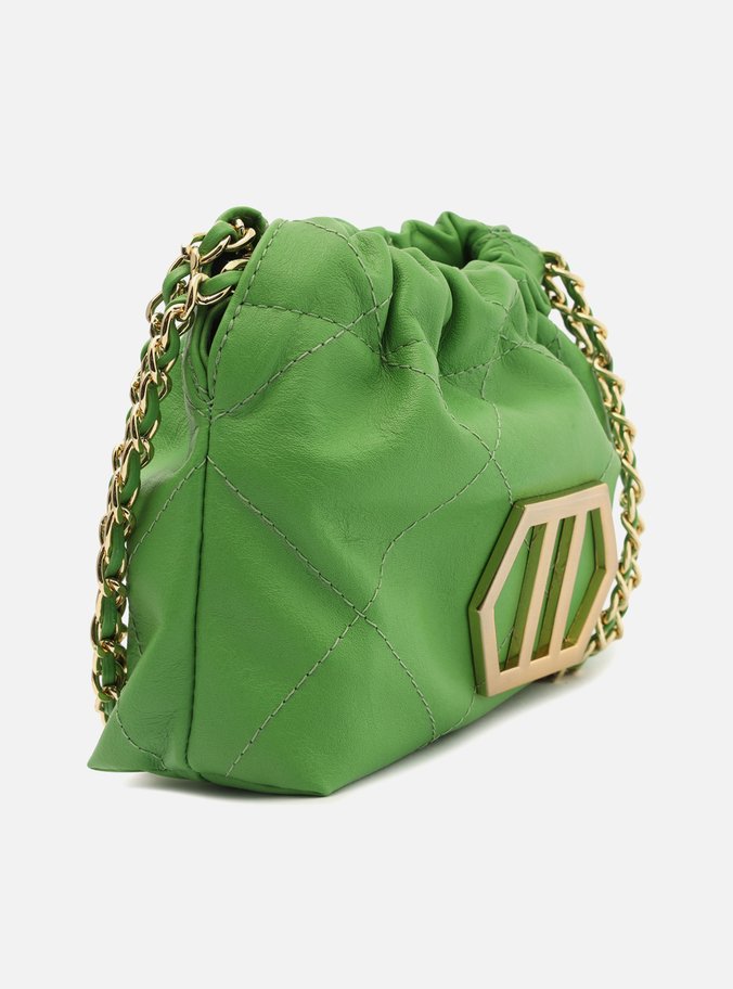Bolsa Tiracolo Verde Couro Esther Pequena