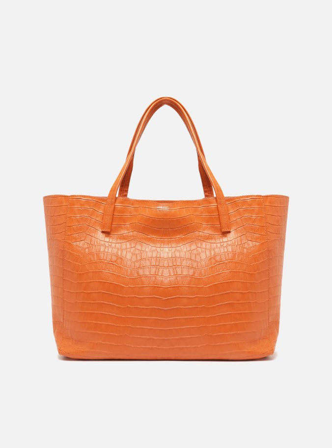 Bolsa Laranja Tote Grande