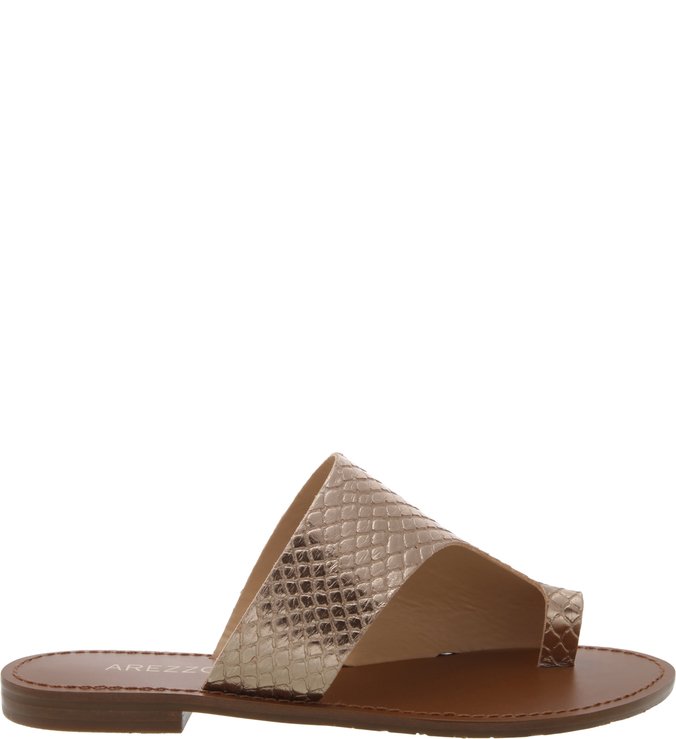 Chinelo Viper Skin Rasteiro New Titanium