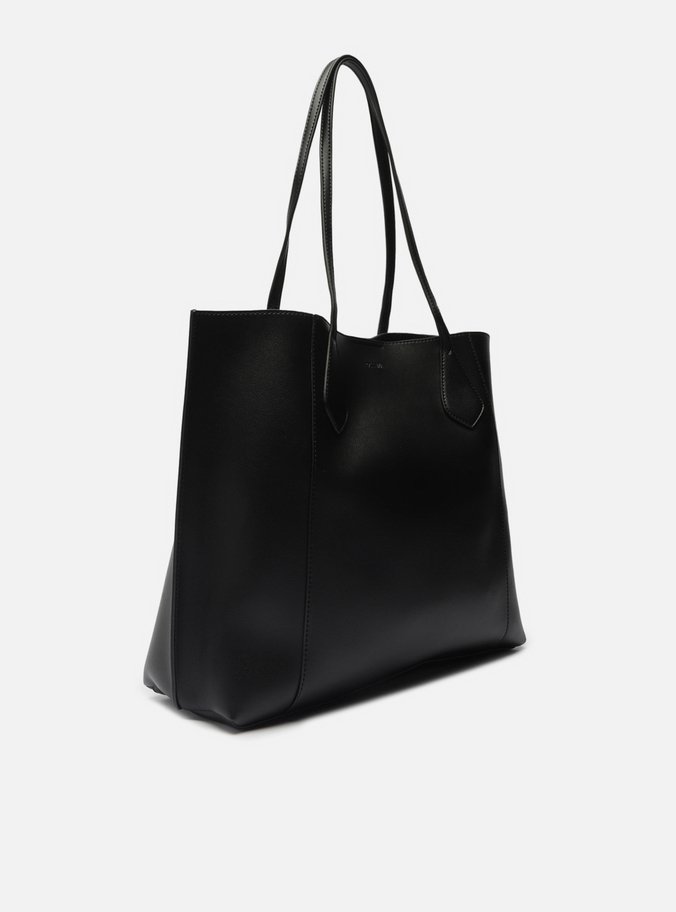 Bolsa Shopping Preta Grande Recortes