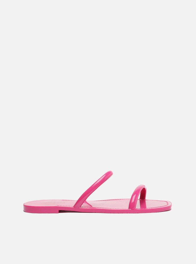 Kit Rasteira Rosa e Bag Transparente Brizza
