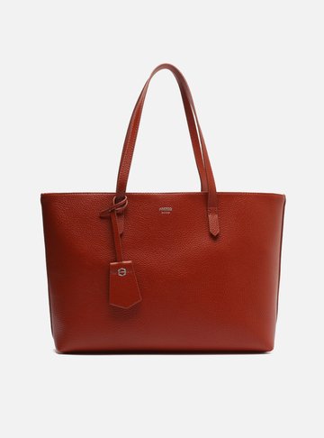 Bolsa Shopping Laranja Manu Grande