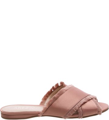Slide Satin Feminino Rose Blush