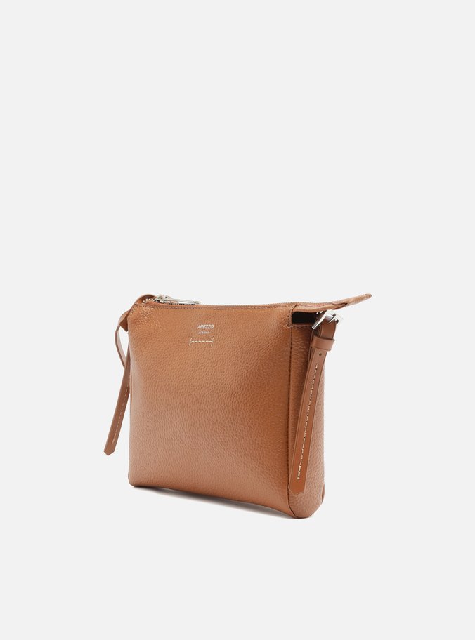 Bolsa Tiracolo Marrom Média