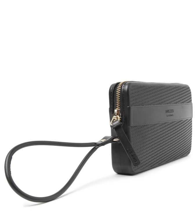 Pouch Preta Malu Brizza 