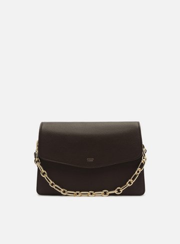 Arezzo — Bolsa Tiracolo Marrom Média Corrente