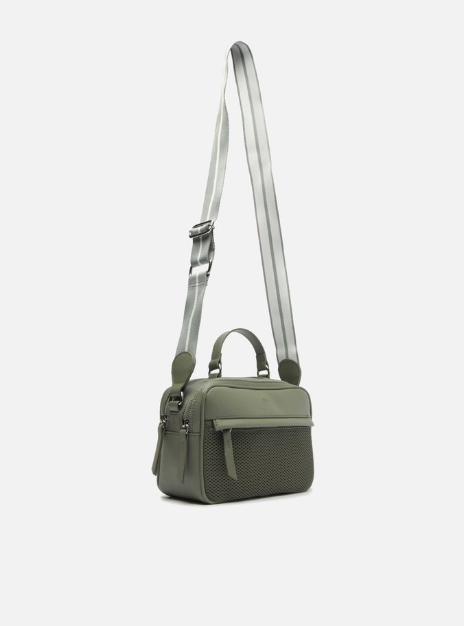 Bolsa Tiracolo Verde Prione Média Tela