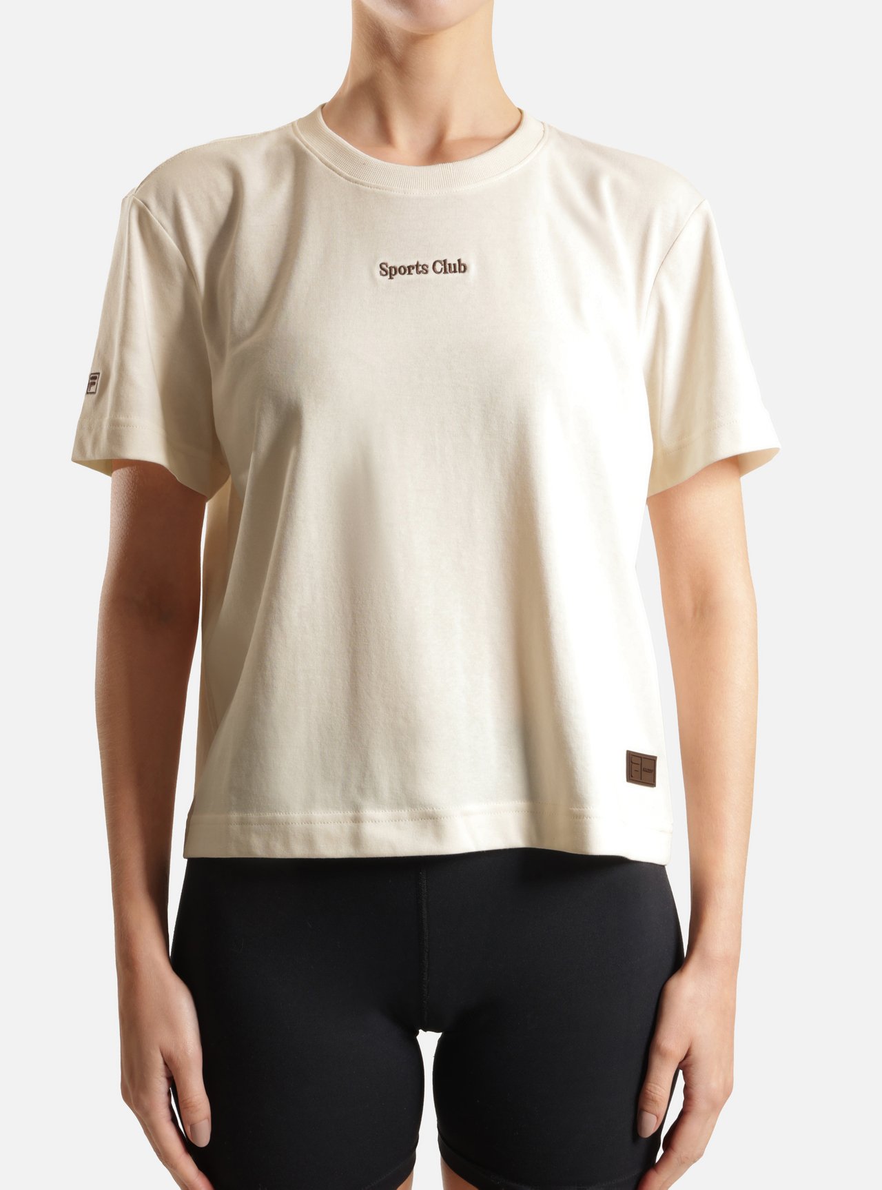 Blusa Manga Curta Branca Sports Club Fila — foto 5