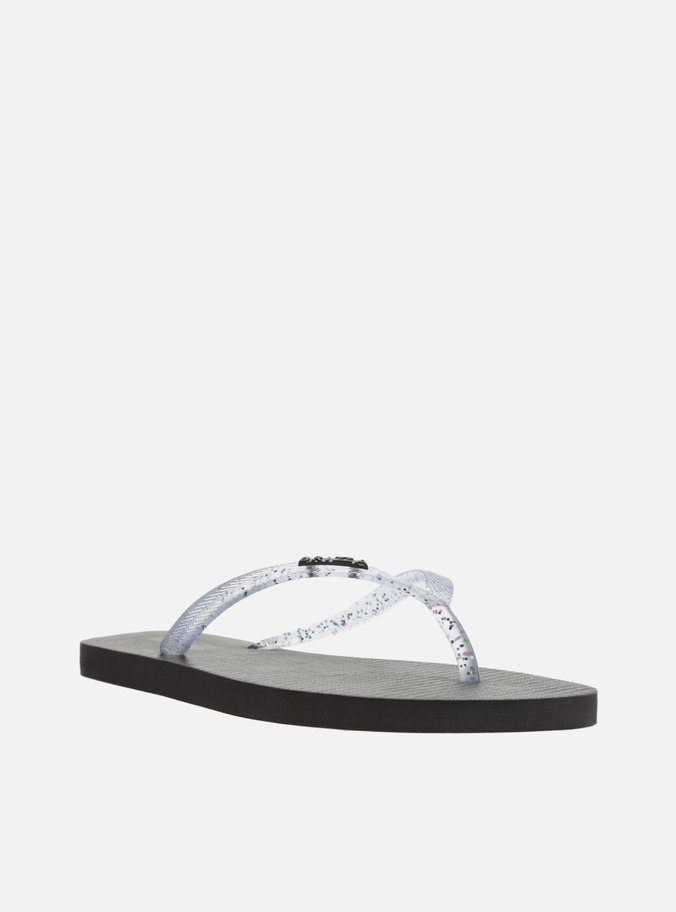 Chinelo de Dedo Preto Glitter Essential