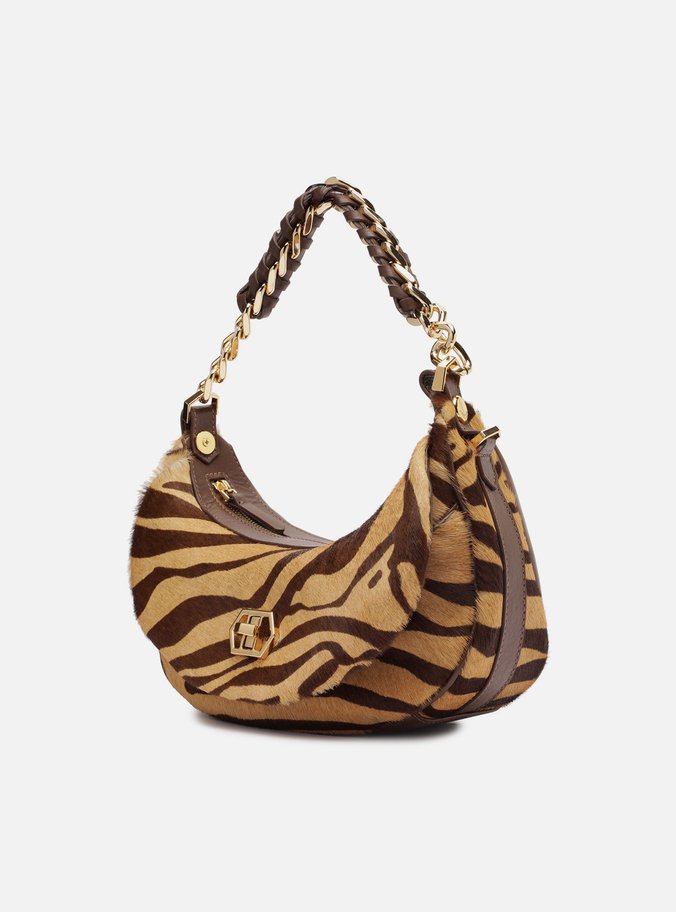 Bolsa Tiracolo Animal Print Stella Média