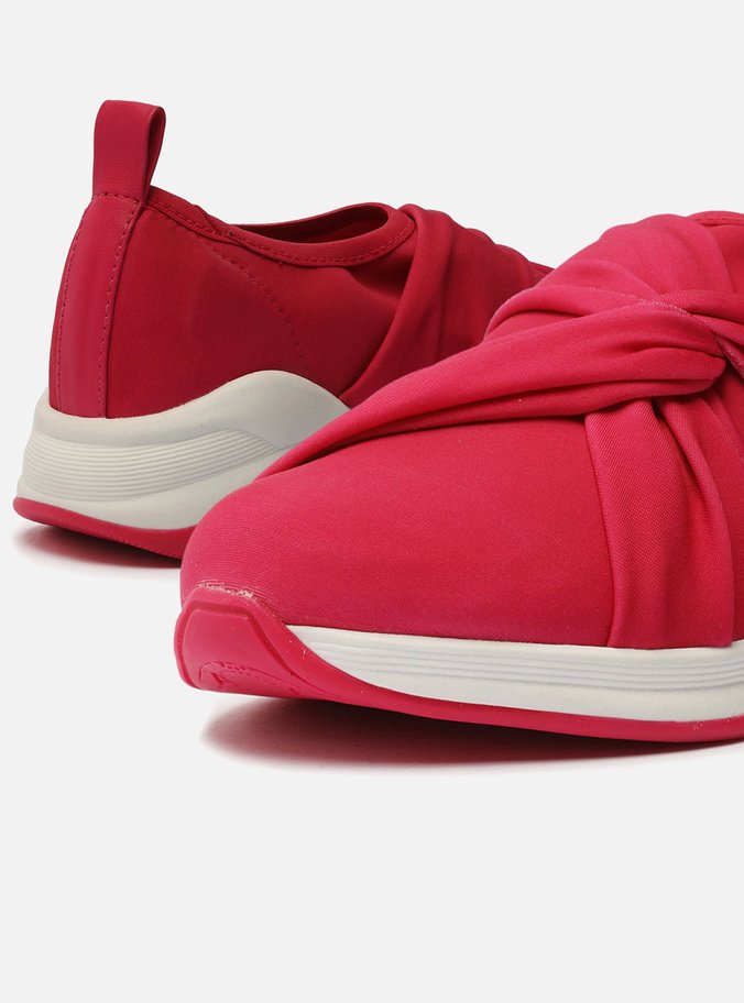 Tênis Infantil Slip On  Rosa Nó