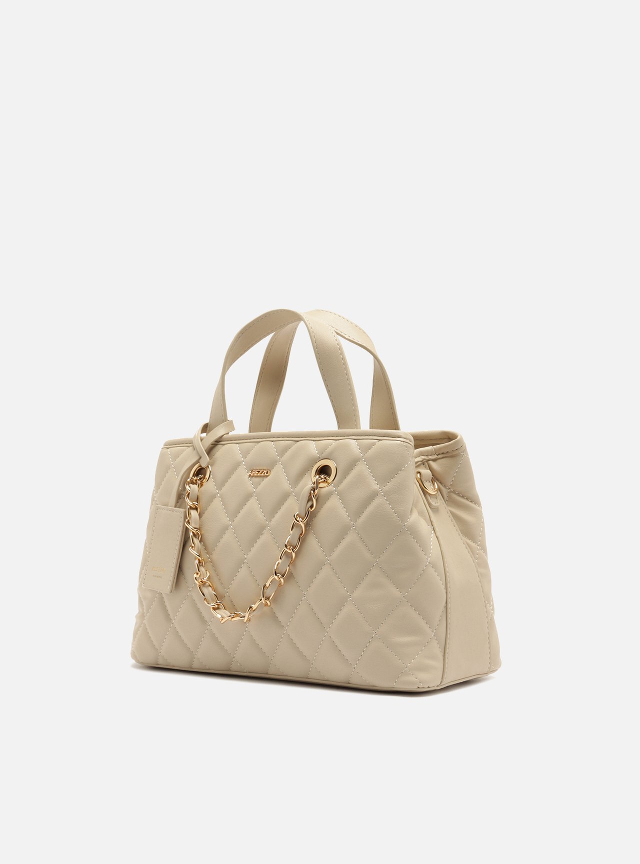 Bolsa Tote Branca Média Matelassê — foto 2