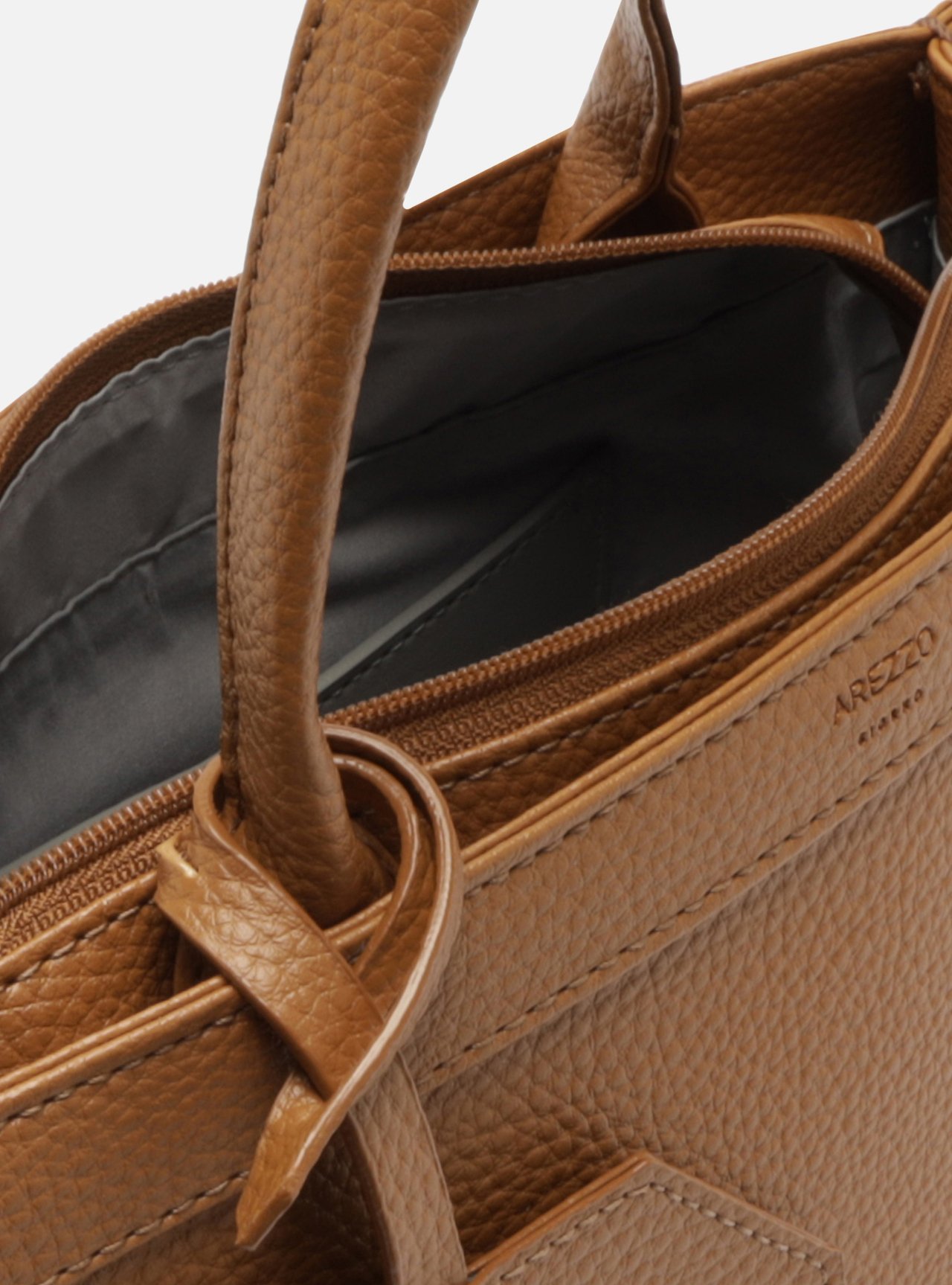 Bolsa Tote Marrom Grande — foto 4
