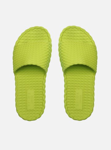 Chinelo Slide Verde Lima Marrocos Brizza