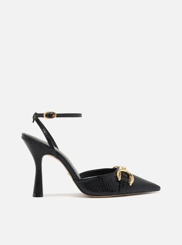 Scarpin Preto Salto Alto