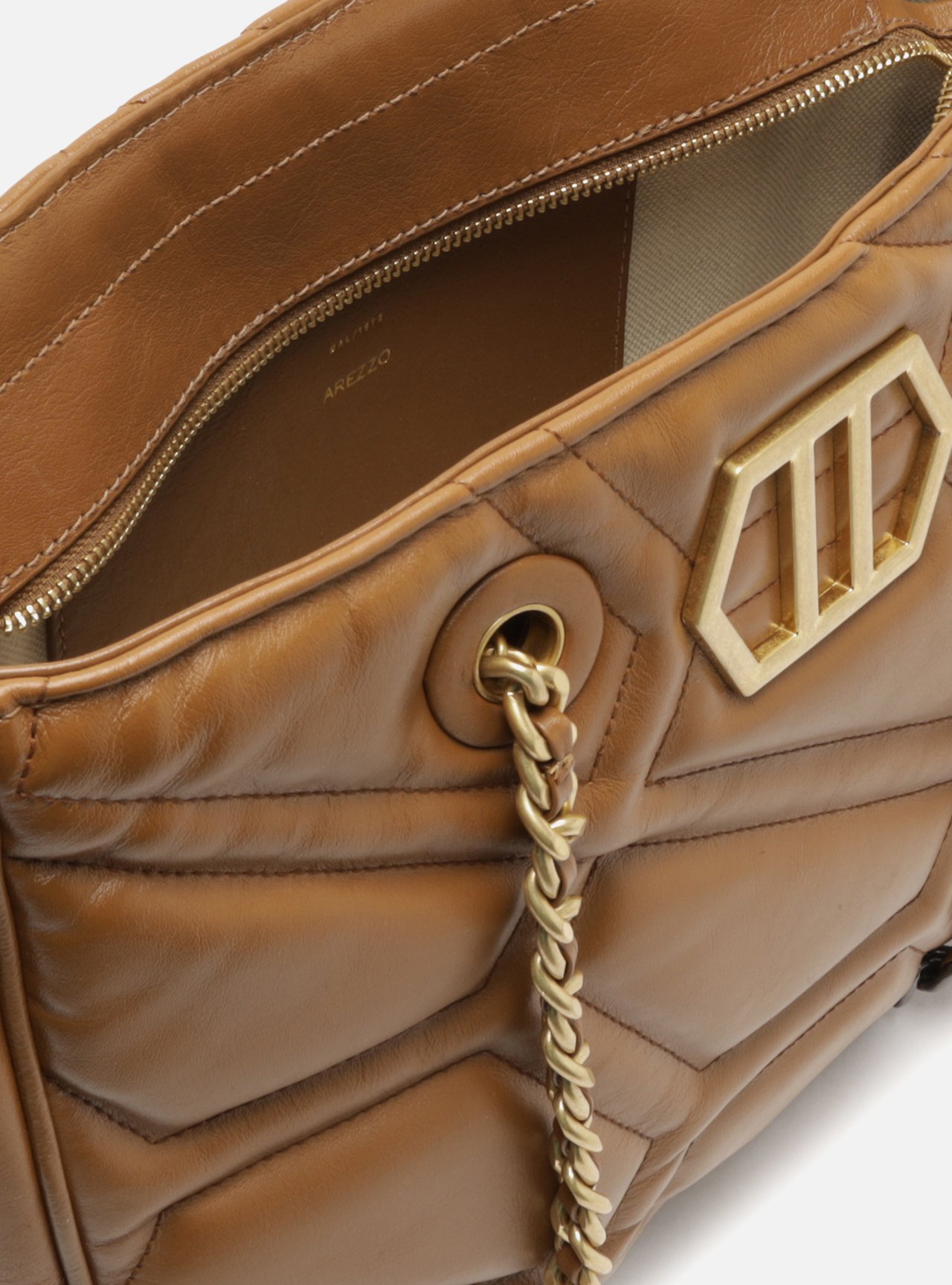 Bolsa Shopping Marrom Couro Emma Grande — foto 4