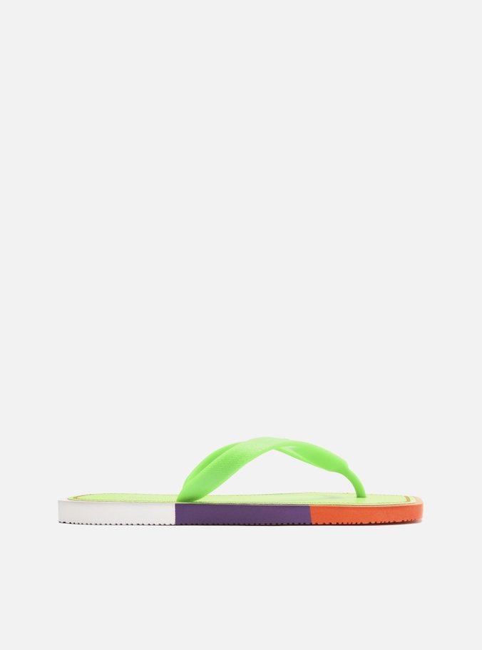 Chinelo de Dedo Multicolorido Brizza