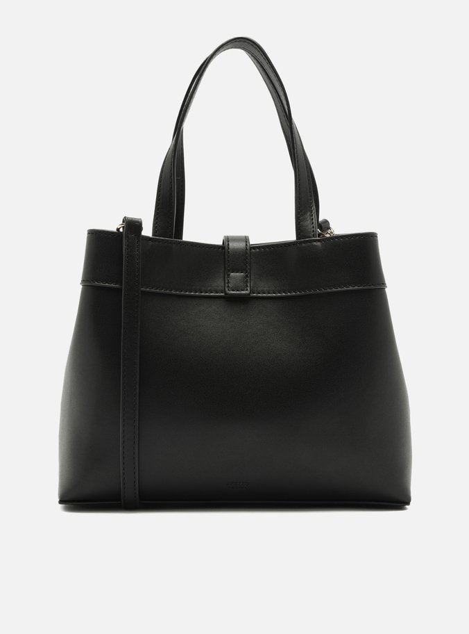 Bolsa Preta Tote Média