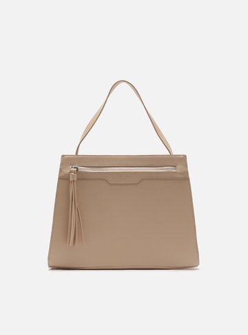 Bolsa Tote Nude Pietra Média