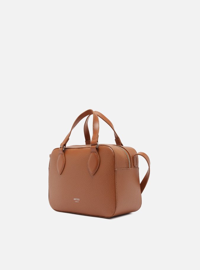 Bolsa Tiracolo Marrom Média