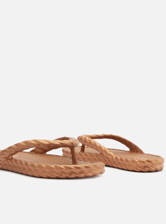 Chinelo de Dedo Dourado Marrocos Brizza