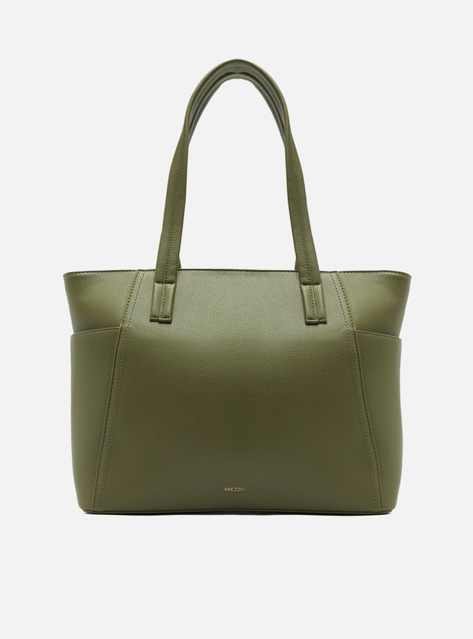 Bolsa Verde Musgo Shopping Grande