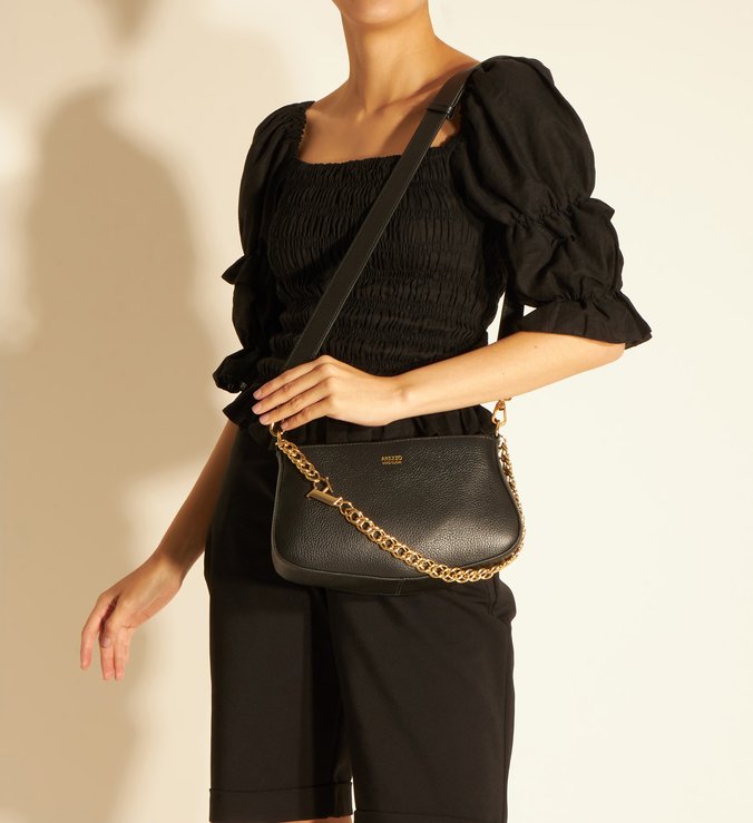 Bolsa Satchel Vermelha Couro Speciale Média