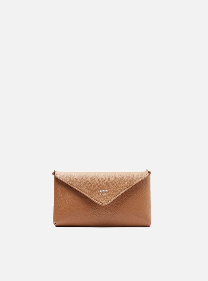 Bolsa Tiracolo Marrom Giorno Pequena Envelope