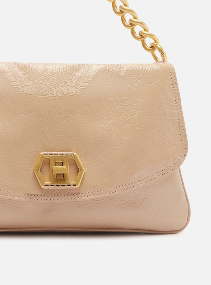 Bolsa Tiracolo Branca Couro Amélia Grande