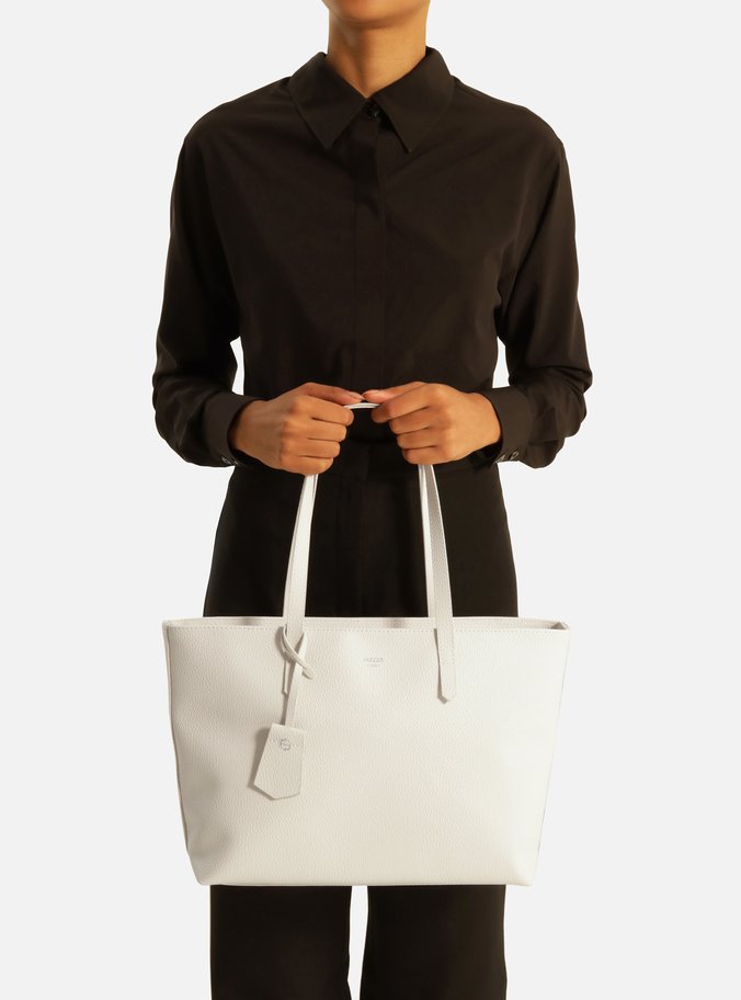 Bolsa Shopping Branca Grande Bag Charm