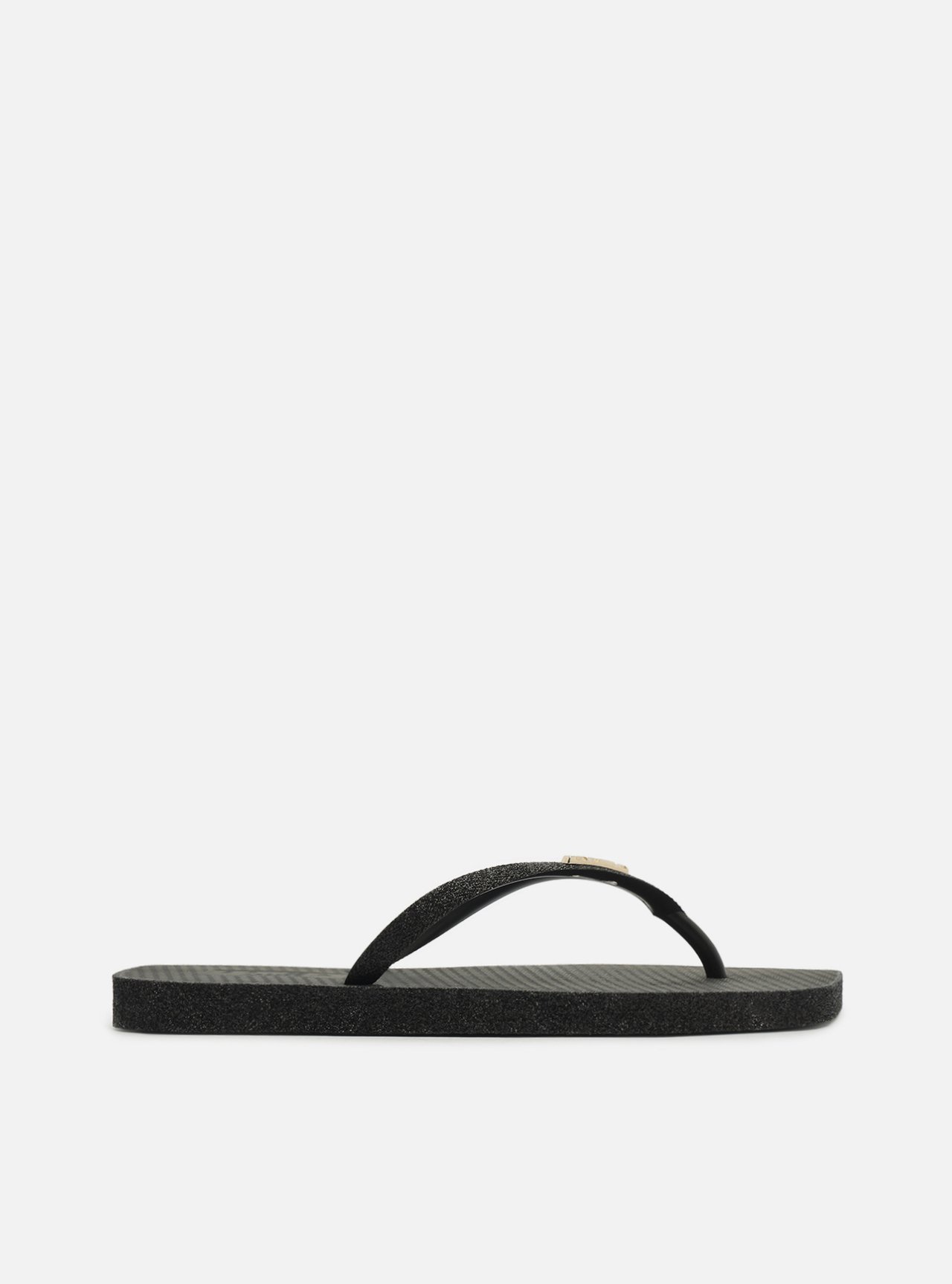 Chinelo de Dedo Preto Bico Quadrado Brizza — foto 3