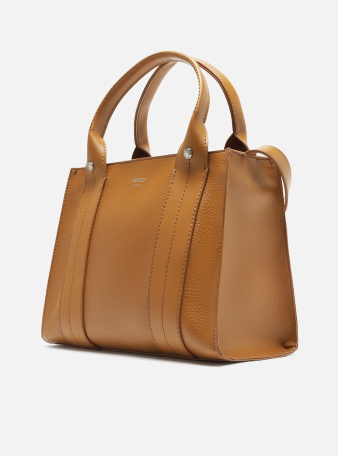 Bolsa Tote Marrom Média