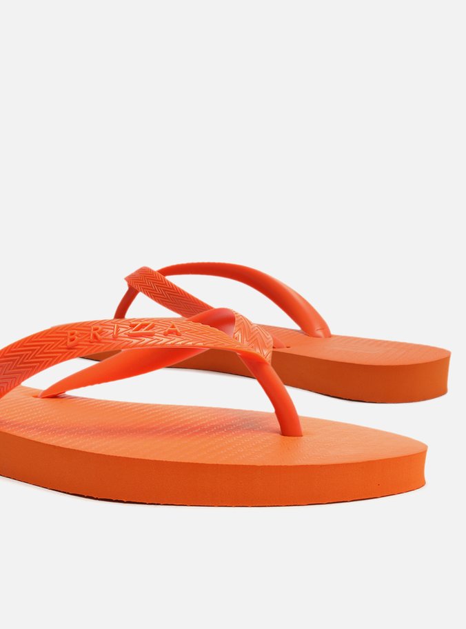 Chinelo de Dedo Laranja Tangerine Basic Brizza