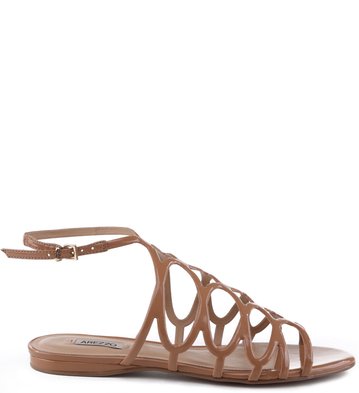 Rasteira Luciana Verniz Blush