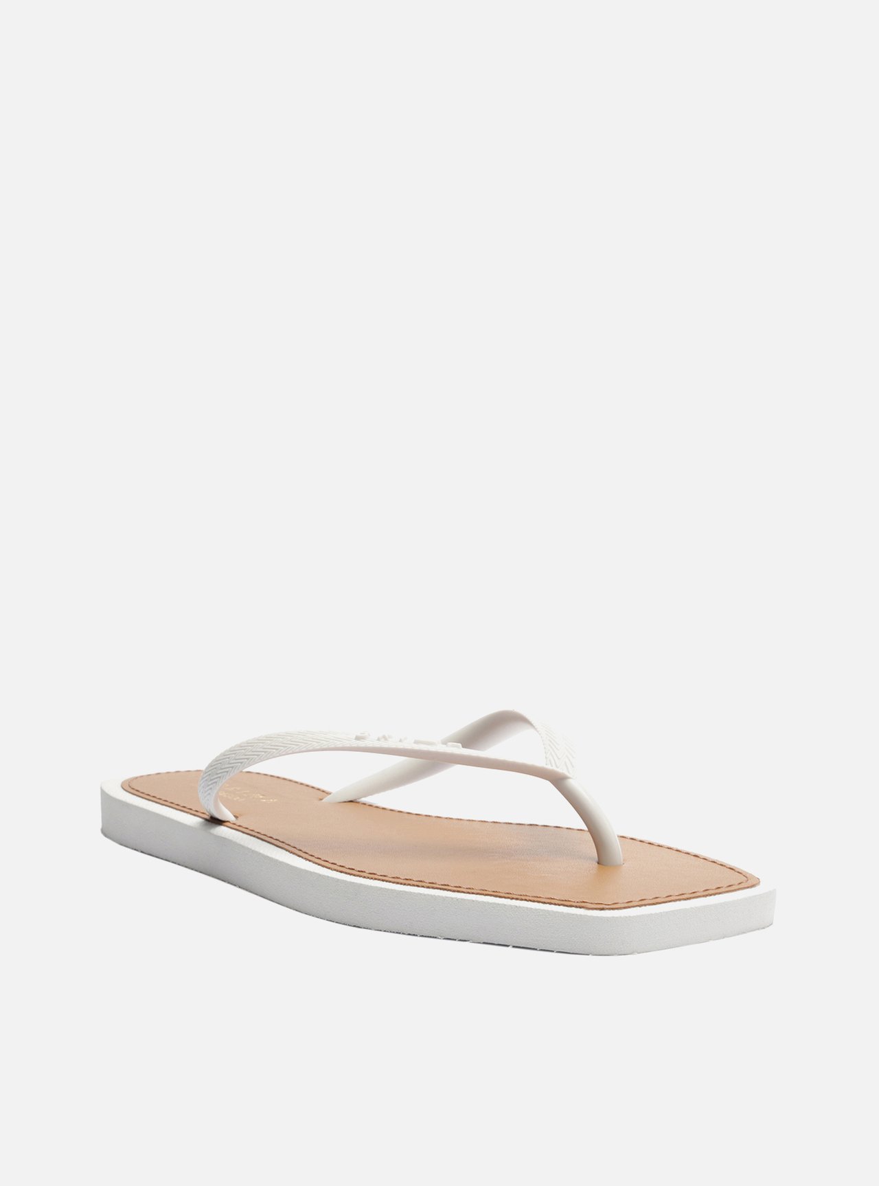 Chinelo de Dedo Branco Square Recouro Brizza — foto 2