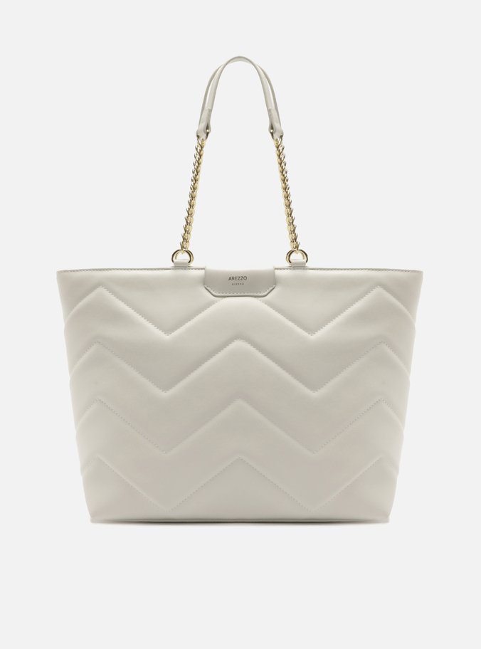 Bolsa Shopping Branca Grande