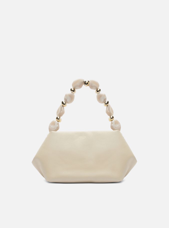 Bolsa Tote Off White Média Alça Pedras