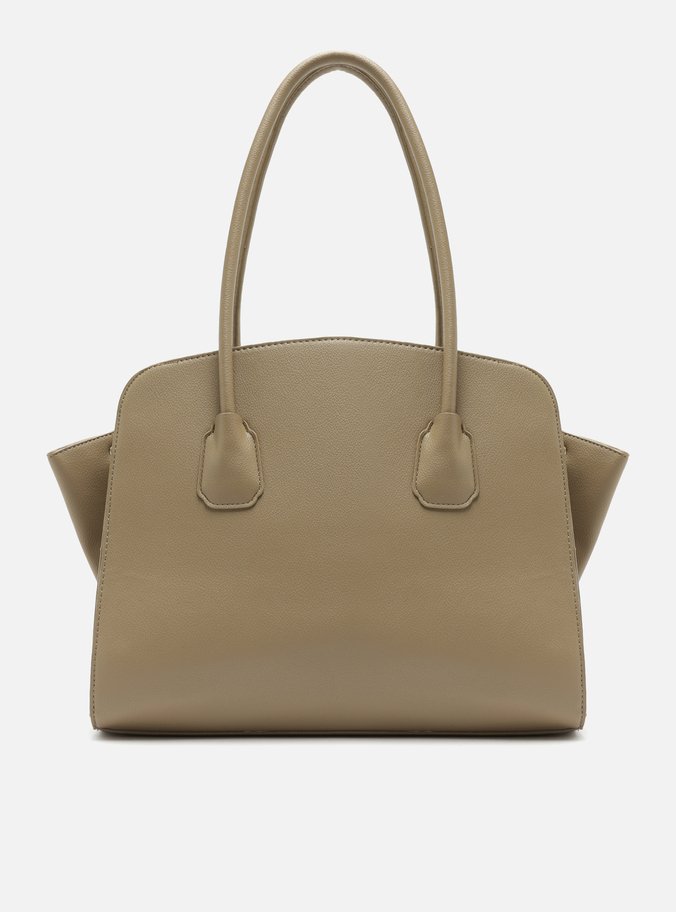Bolsa Shopping Cinza Grande