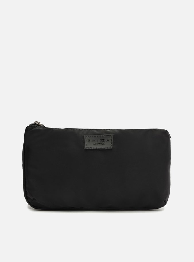 Clutch Preta Nylon Lizza Pequena Brizza