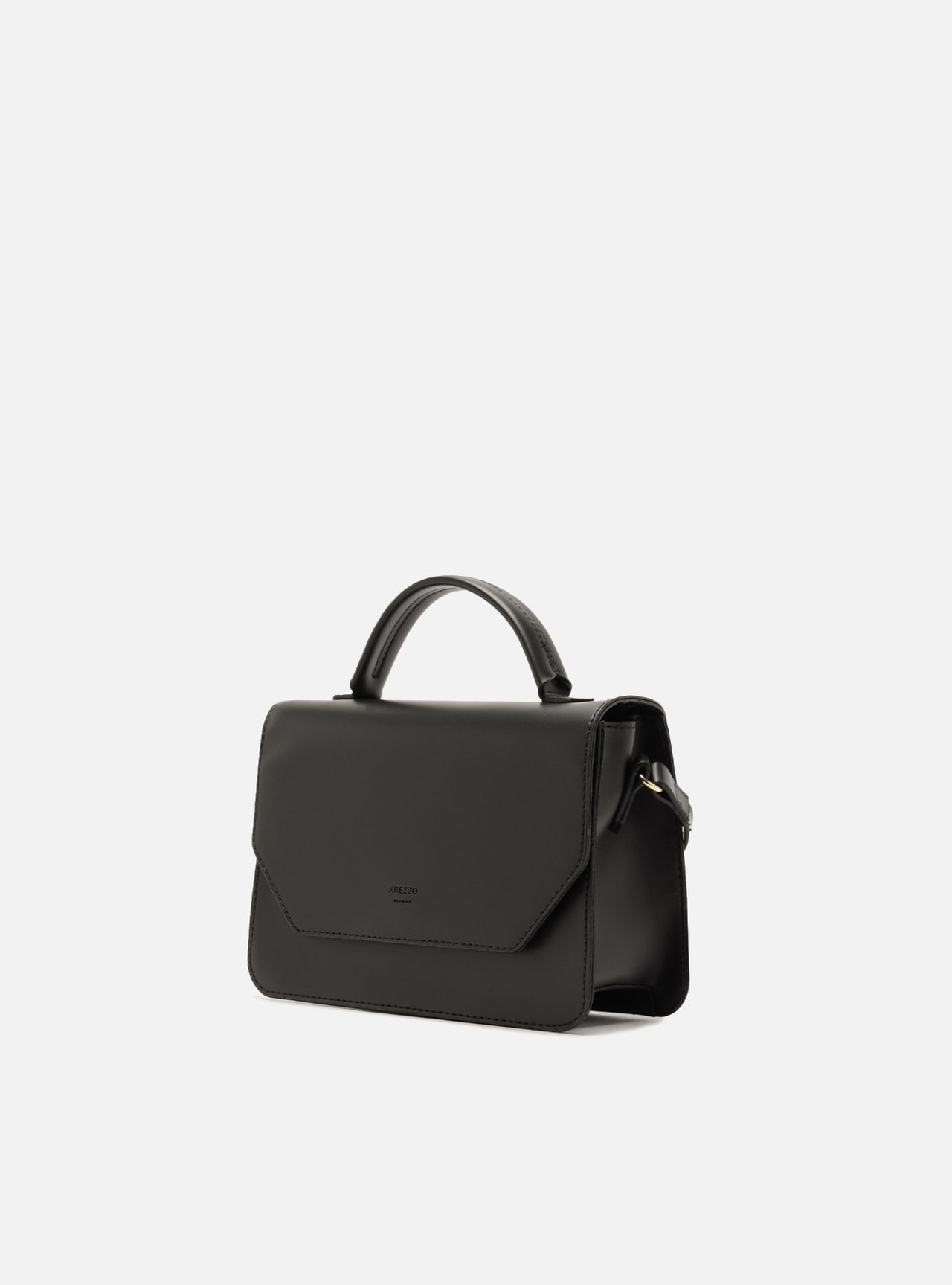 Bolsa Satchel Preta Pequena — foto 2