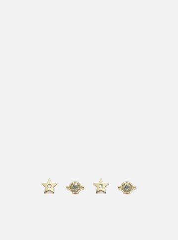 Arezzo — Kit Pins Metálicos Estrela Brizza