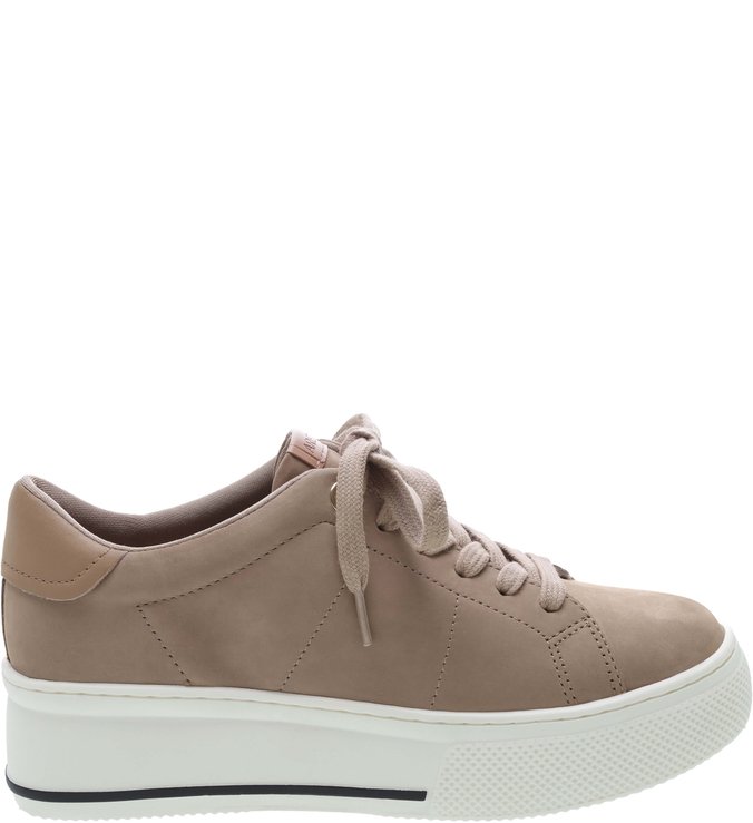 Tênis ZZ Life Nobuck Taupe Bege
