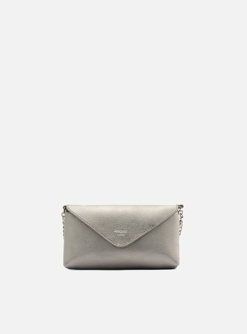 Bolsa Tiracolo Prata Giorno Pequena Envelope