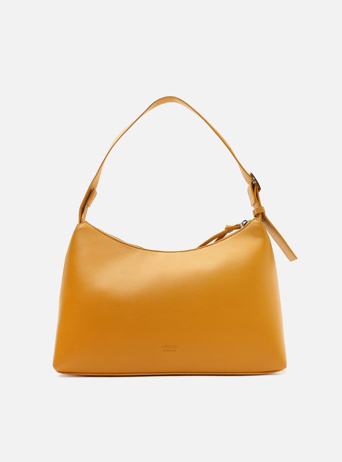Bolsa Tiracolo Amarelo Mostarda Média