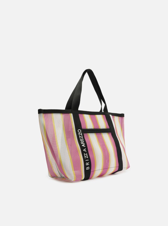 Bolsa Shopping Multicolorida Tela Brizza