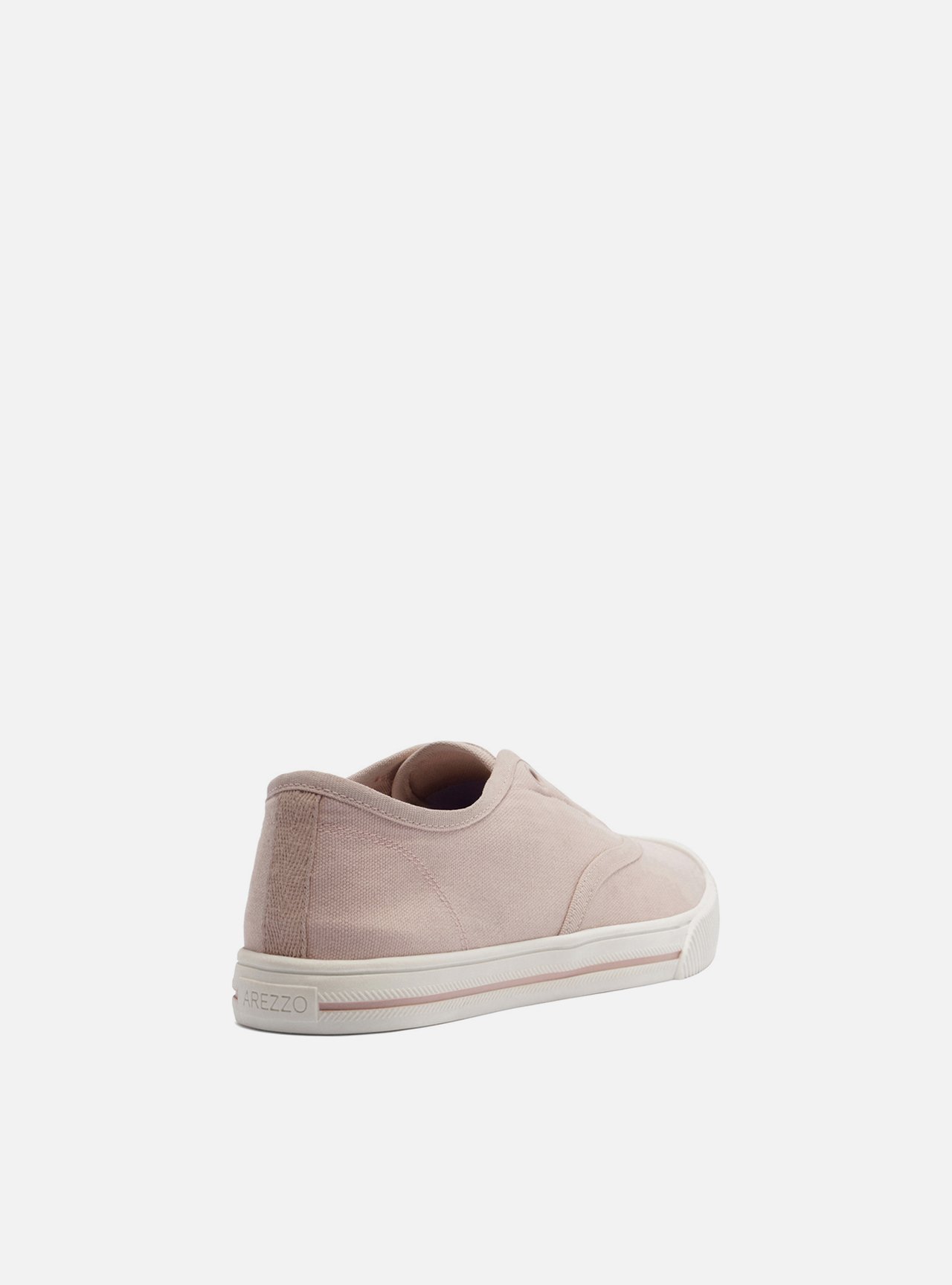 Tênis Slip On Rosa Lona Elástico — foto 3