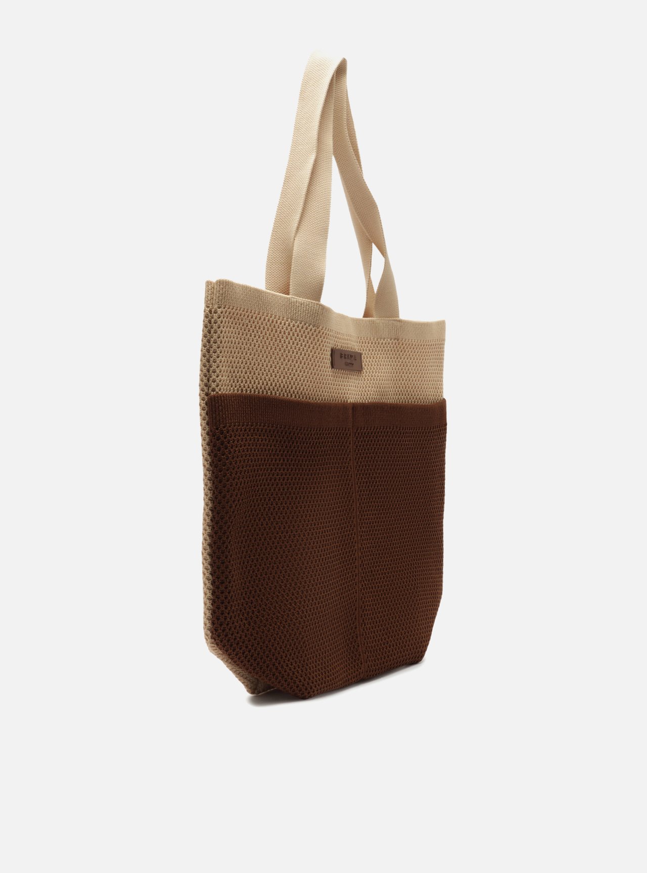 Bolsa Shopping Vermelha Knit Grande Metais Brizza — foto 5