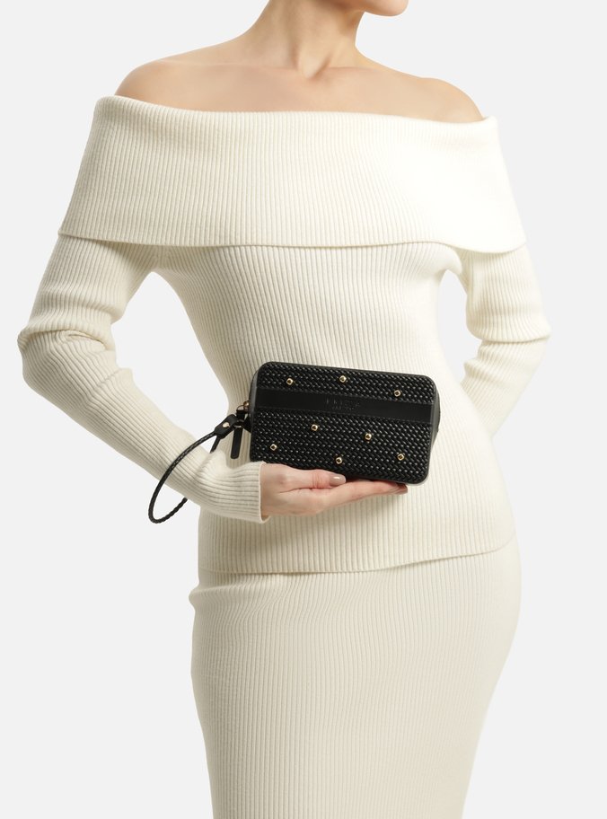 Clutch Preta Alça Sardenha