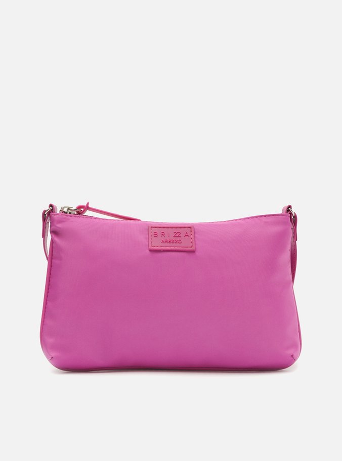 Bolsa Tiracolo Rosa Nylon Lizza Pequena